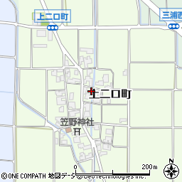 石川県白山市上二口町42周辺の地図