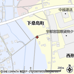 栃木県宇都宮市下桑島町1204-12周辺の地図