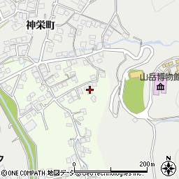 長野県大町市社松崎8055周辺の地図