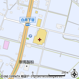 群馬県渋川市白井2143周辺の地図