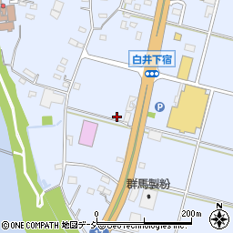 群馬県渋川市白井2154周辺の地図