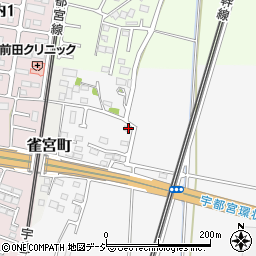 栃木県宇都宮市上御田町508周辺の地図