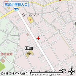 長野県千曲市内川602周辺の地図