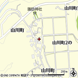 石川県金沢市山川町リ周辺の地図
