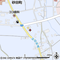 栃木県宇都宮市砂田町318周辺の地図