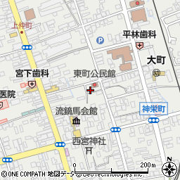 長野県大町市大町東町2548周辺の地図