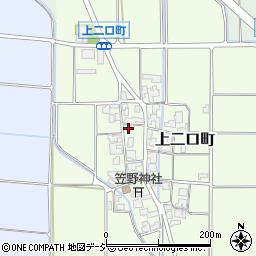 石川県白山市上二口町23周辺の地図