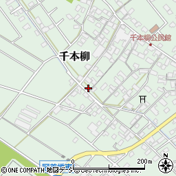 長野県千曲市千本柳周辺の地図
