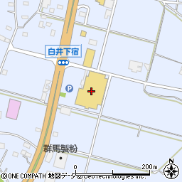 カインズ渋川鯉沢店周辺の地図