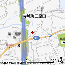 群馬県渋川市赤城町三原田602周辺の地図