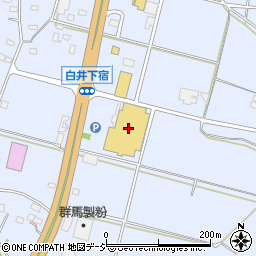 群馬銀行カインズホーム渋川鯉沢店 ＡＴＭ周辺の地図