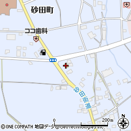 セブンイレブン宇都宮砂田町店周辺の地図