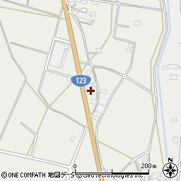 栃木県芳賀郡市貝町赤羽2284-3周辺の地図