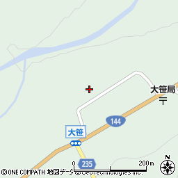 群馬県吾妻郡嬬恋村大笹240周辺の地図