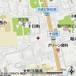 長野県大町市大町十日町4727-3周辺の地図