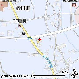 栃木県宇都宮市砂田町317周辺の地図