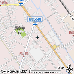 長野県千曲市内川126周辺の地図