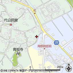 長野県千曲市八幡6690周辺の地図