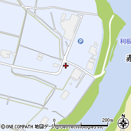 群馬県渋川市白井48-1周辺の地図