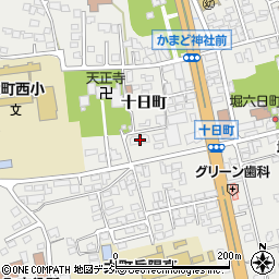 長野県大町市大町十日町4727-1周辺の地図