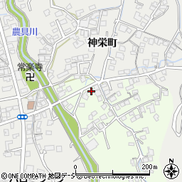 長野県大町市社松崎6253周辺の地図