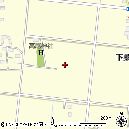 栃木県宇都宮市下桑島町周辺の地図