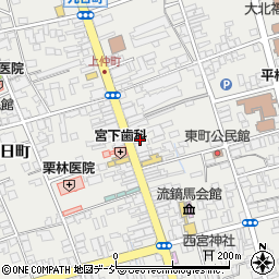 長野県大町市大町上仲町2539周辺の地図