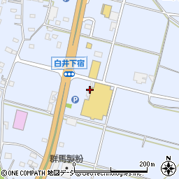 群馬県渋川市白井2164周辺の地図