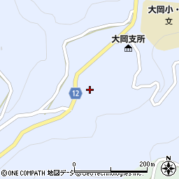 長野市市役所支所・連絡所　大岡支所周辺の地図