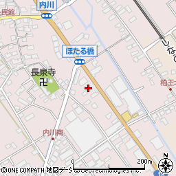 長野県千曲市内川125-3周辺の地図