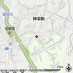 長野県大町市社松崎6254周辺の地図