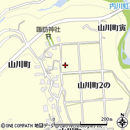 石川県金沢市山川町周辺の地図