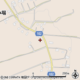 茨城県常陸大宮市小場6581周辺の地図