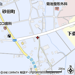 栃木県宇都宮市砂田町312周辺の地図