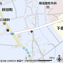 栃木県宇都宮市砂田町312-4周辺の地図