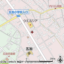 長野県千曲市内川606周辺の地図