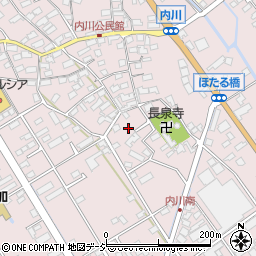 長野県千曲市内川259周辺の地図