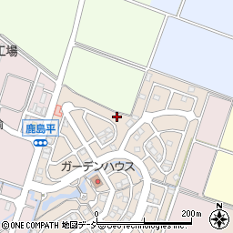 石川県白山市鹿島平11-100周辺の地図