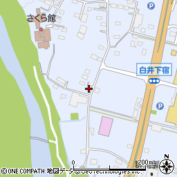 群馬県渋川市白井165-2周辺の地図