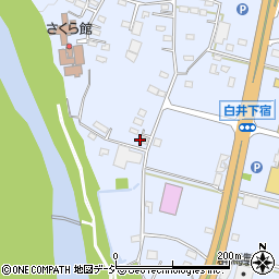 群馬県渋川市白井165周辺の地図