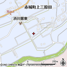 群馬県渋川市赤城町上三原田428周辺の地図