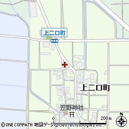 石川県白山市上二口町190-1周辺の地図