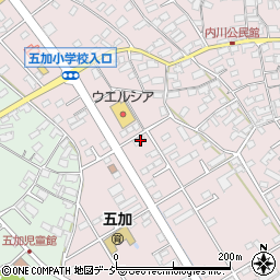 長野県千曲市内川606-4周辺の地図