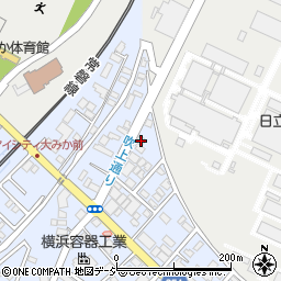有限会社横山工芸社　本社周辺の地図