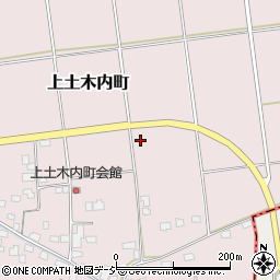 茨城県常陸太田市上土木内町周辺の地図