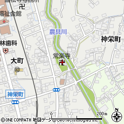 常楽寺周辺の地図