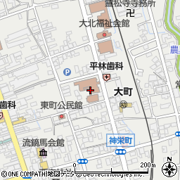 長野県大町市大町東町1129周辺の地図