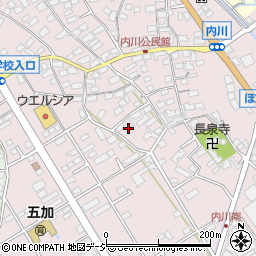 長野県千曲市内川507-2周辺の地図