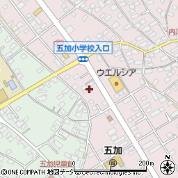 長野県千曲市内川672-1周辺の地図