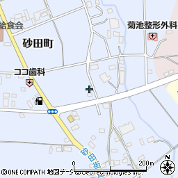 栃木県宇都宮市砂田町361周辺の地図